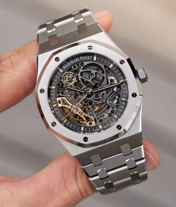 AP Royal Oak Double Balance Wheel Openworked