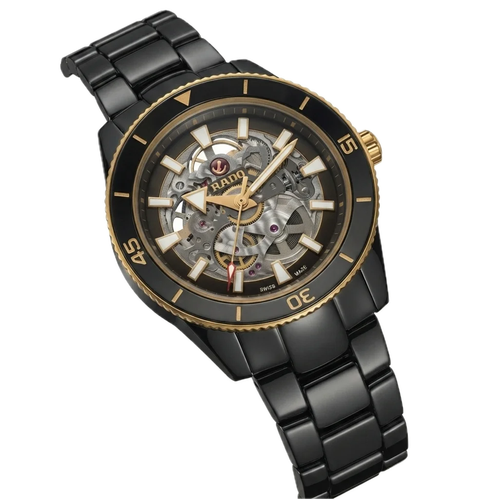 Rado Captain Cook Automatic Black Gold