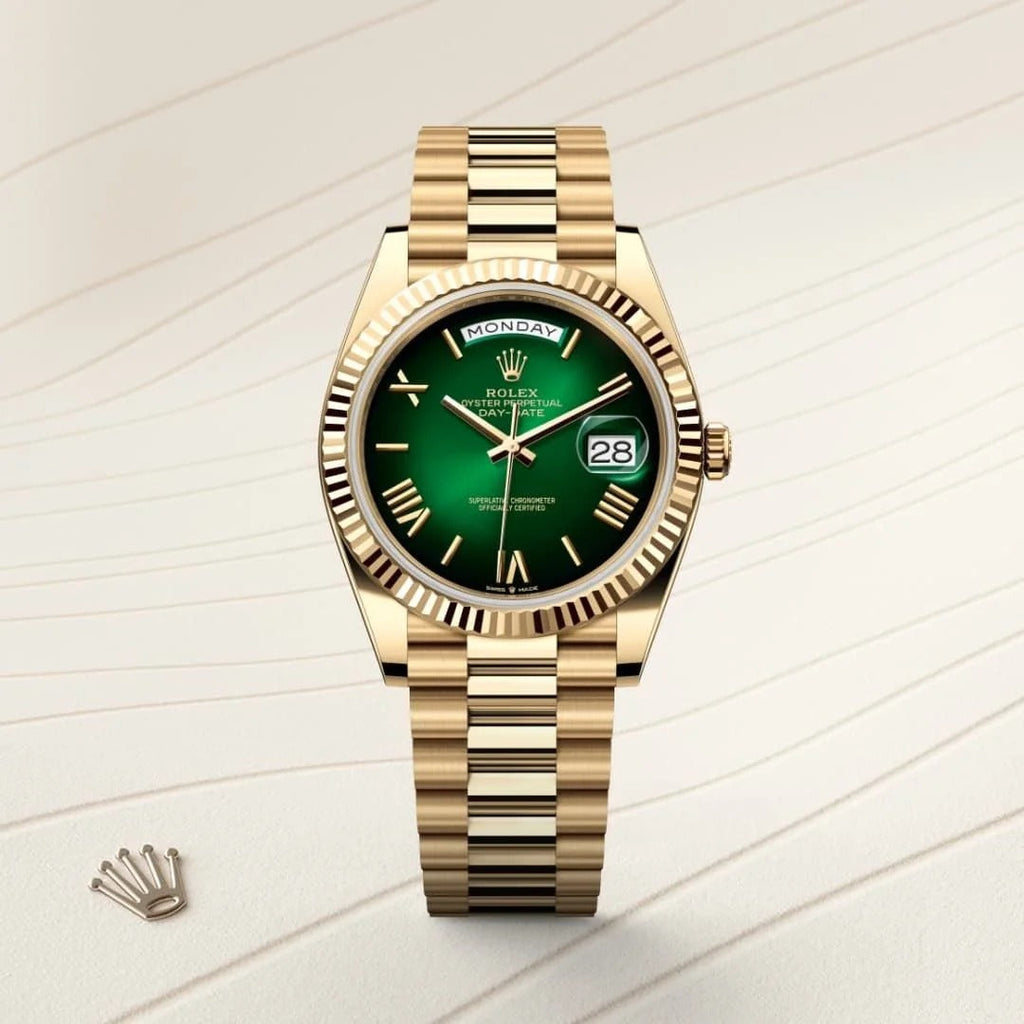 ROLEX DAY DATE (GOLD – GREEN)