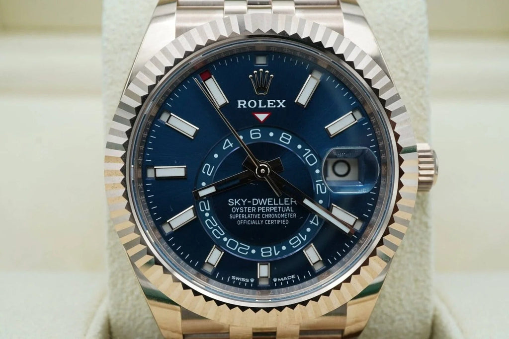 ROLEX SKY DWELLER (GOLD BLUE)