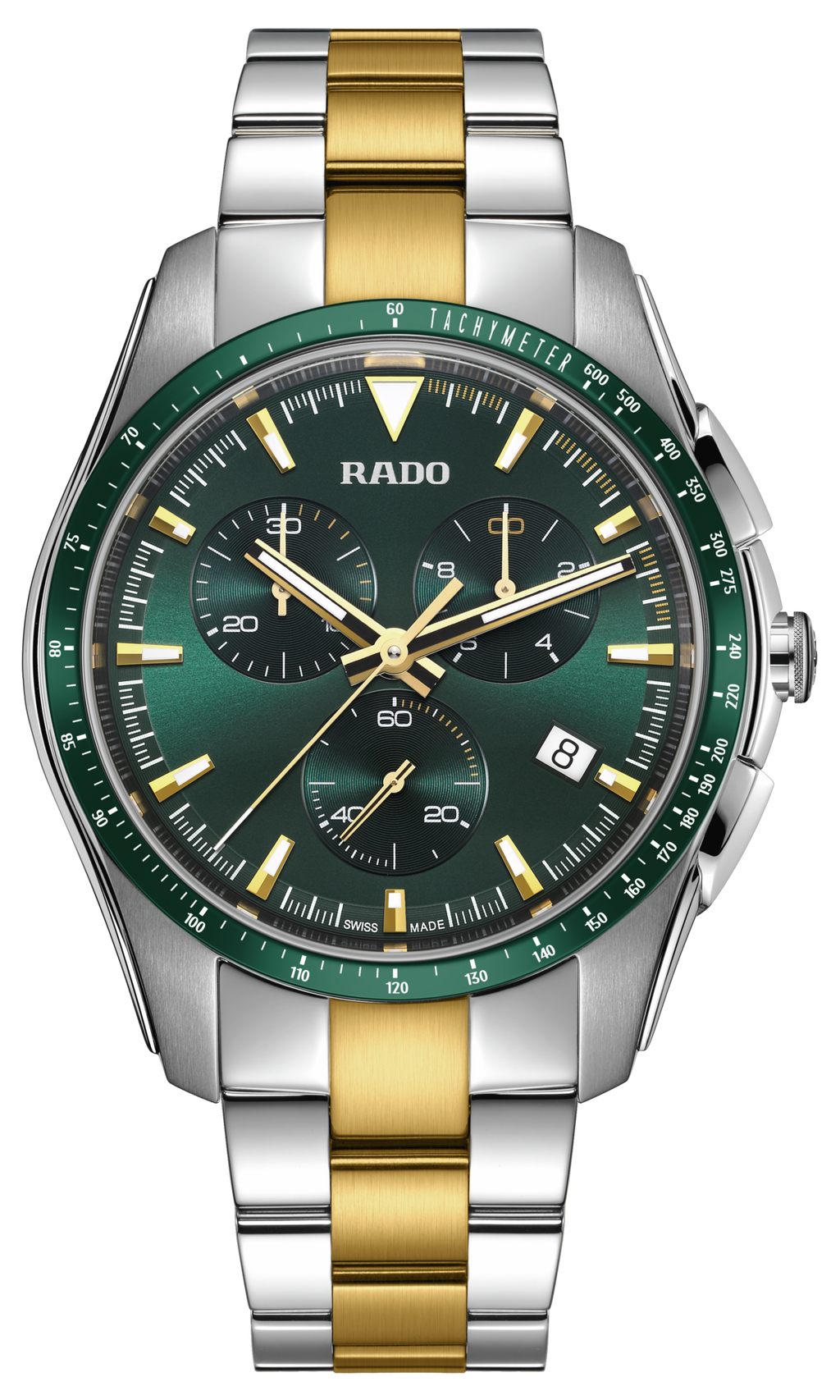 Men's Green Chronograph Watch – Sporty & Premium Design