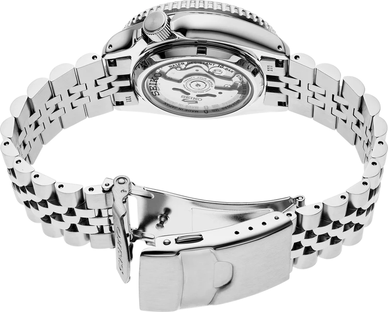 Seiko 5 Sports Automatic GMT Watch with Green Dial