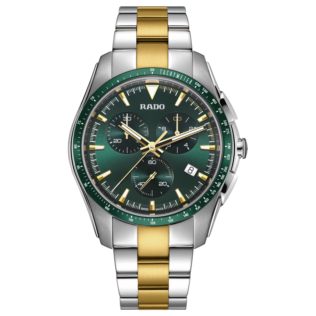 Men's Green Chronograph Watch – Sporty & Premium Design