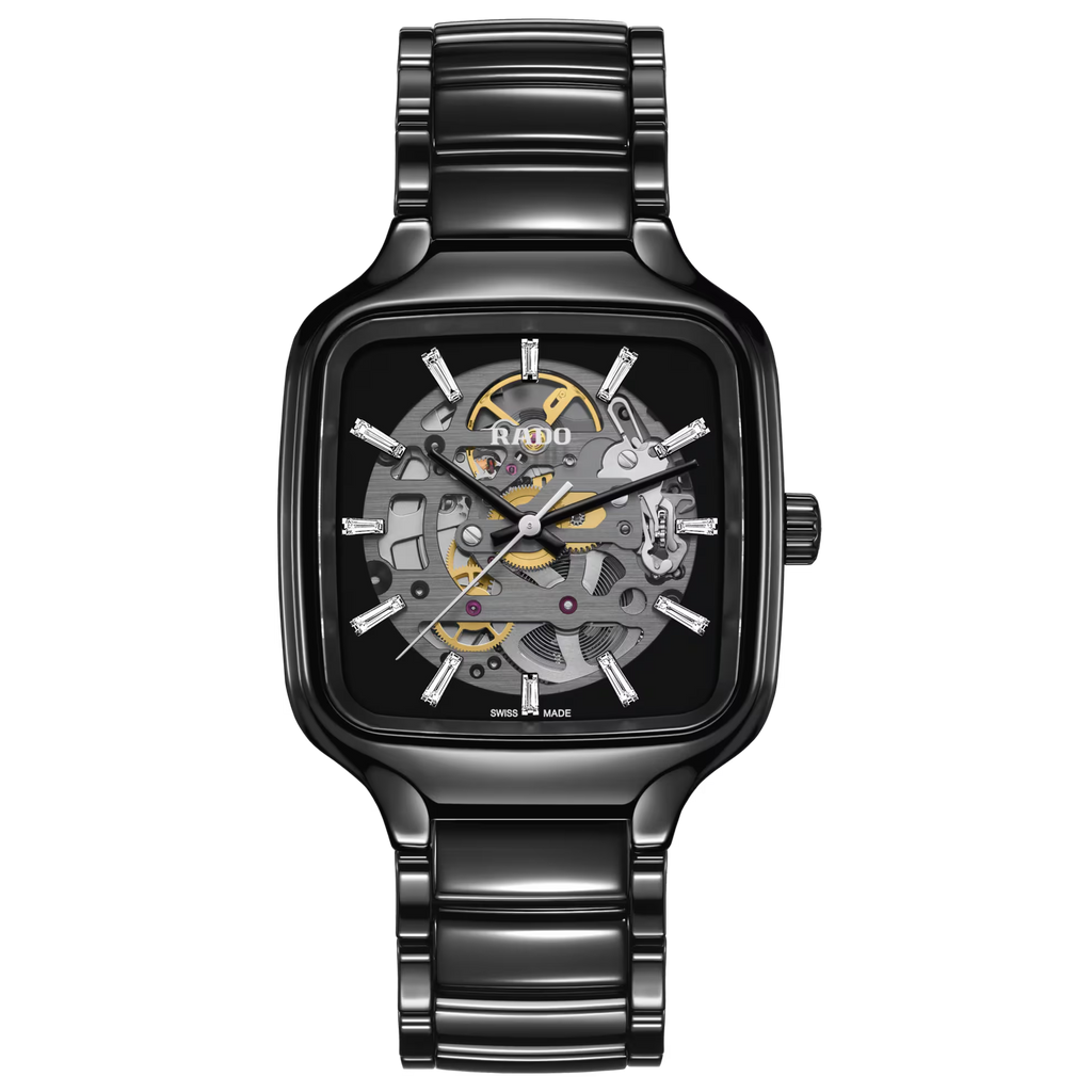 RADO True Square Automatic Open Heart (BLACK)