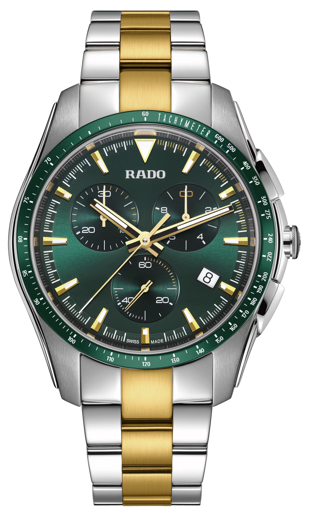 Men's Green Chronograph Watch – Sporty & Premium Design