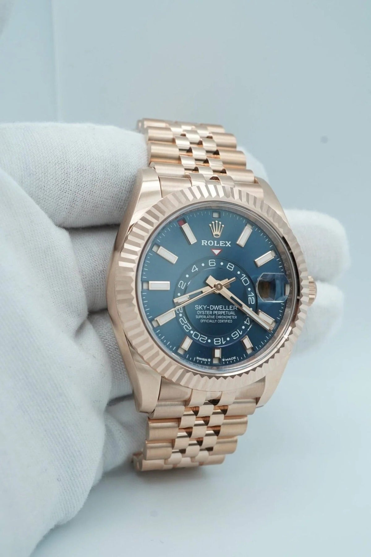 ROLEX SKY DWELLER (GOLD BLUE)