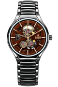 Rado True Round Automatic Open Heart (Brown)