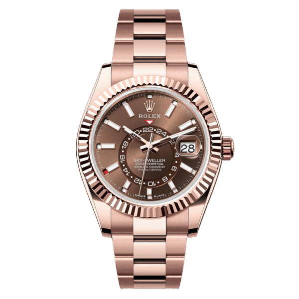 ROLEX SKY DWELLER (GOLD CHOCOLATE)