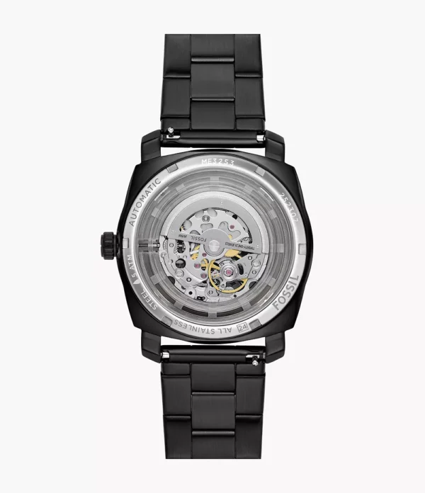 FOSSIL MACHINE AUTOMATIC BLACK STAINLESS STEEL - Image 4