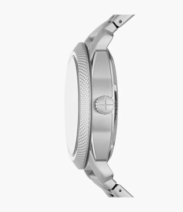 FOSSIL MACHINE AUTOMATIC SILVER STAINLESS STEEL - Image 3