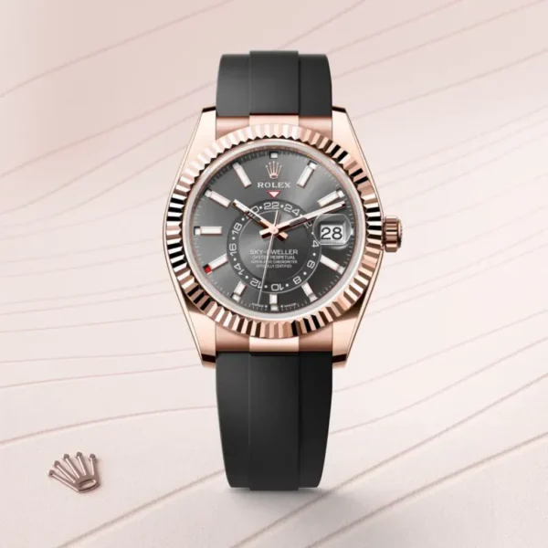 Rolex Sky-Dweller Oyster, 42 mm, Everose gold - Image 13