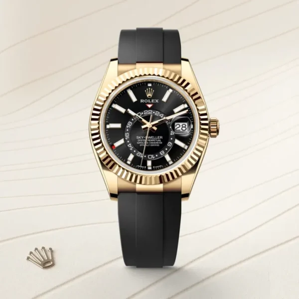 Rolex Sky-Dweller Oyster, 42 mm, yellow gold - Image 11