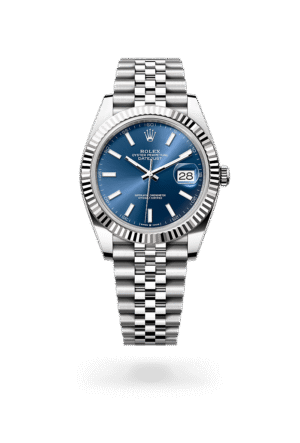 Rolex Datejust Oyster, 41mm, Oystersteel and white gold