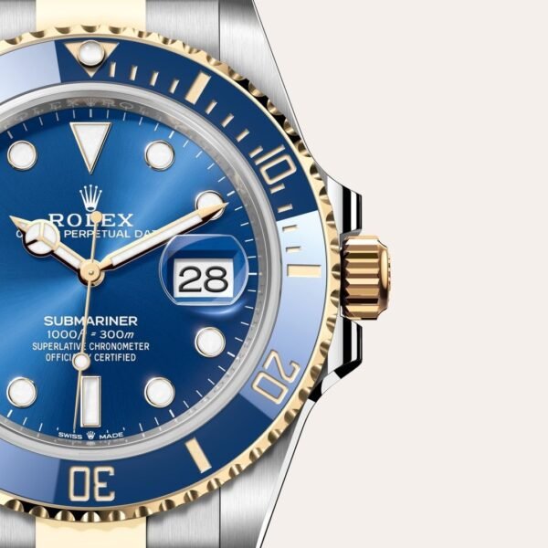 Rolex Submariner Date Oyster, 41 mm, Oystersteel and yellow gold (GOLD- SILVER- BLUE) - Image 14
