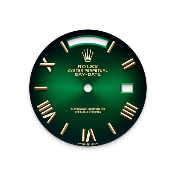 ROLEX DAY DATE (GOLD - GREEN) - MS DHONI - Image 4