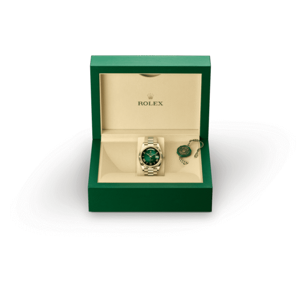 ROLEX DAY DATE (GOLD - GREEN) - MS DHONI - Image 10