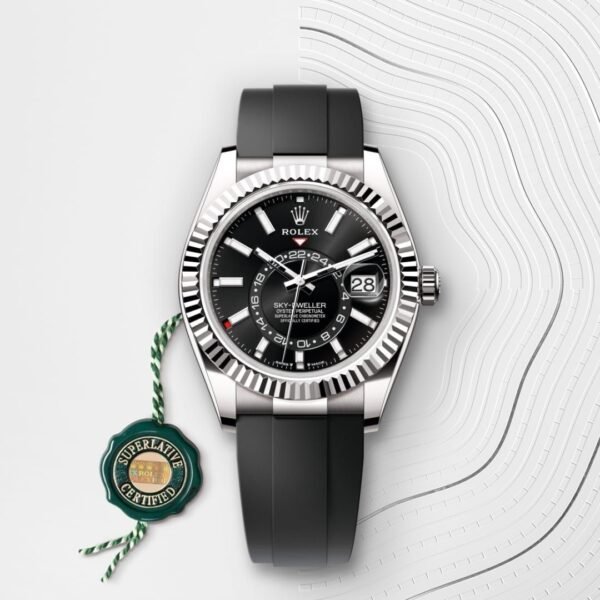 Rolex Sky-Dweller Oyster, 42 mm, white gold - Image 3