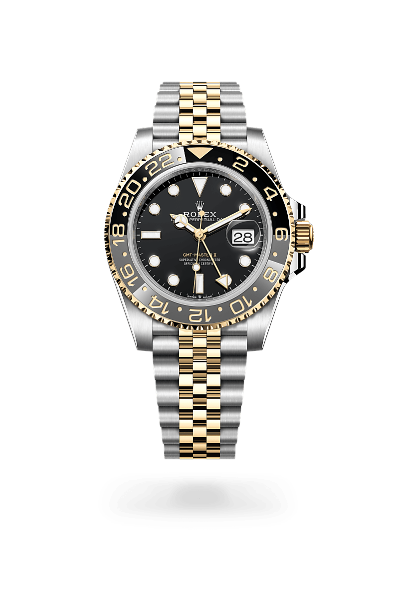 Rolex GMT-Master II Oyster, 40 mm, Oystersteel and yellow gold