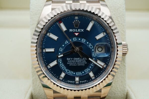 ROLEX SKY DWELLER (GOLD BLUE) - Image 8