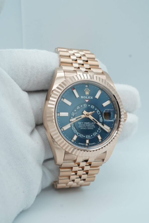 ROLEX SKY DWELLER (GOLD BLUE) - Image 2