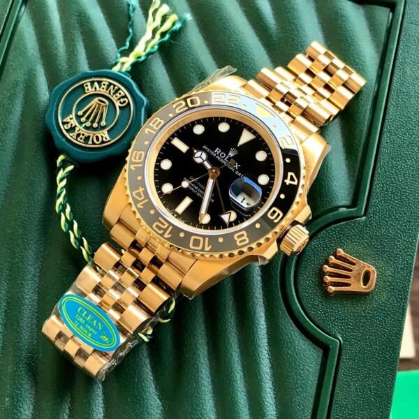 ROLEX SUBMARINER DATE (GOLD)-Master Style Watch – Premium Yellow Gold Look - Image 5