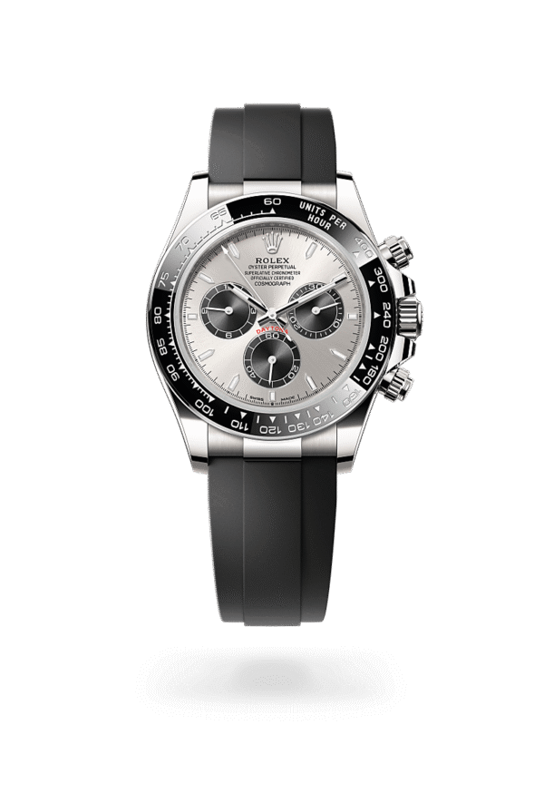 Rolex Cosmograph Daytona Oyster, 40 mm, white gold (Mechanical chronograph, self-winding)