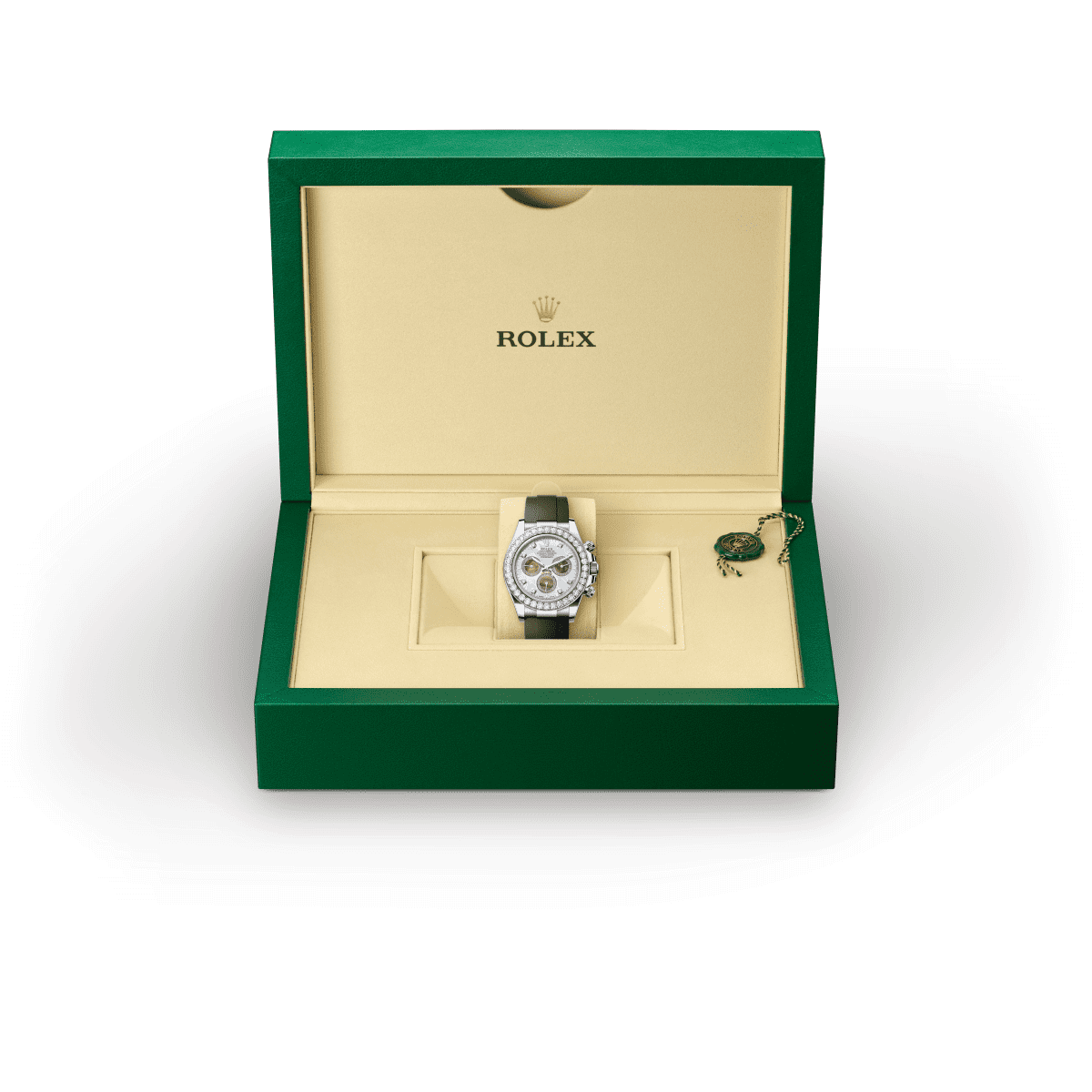 Rolex Cosmograph Daytona Oyster, 40 mm, white gold and diamonds - Image 11