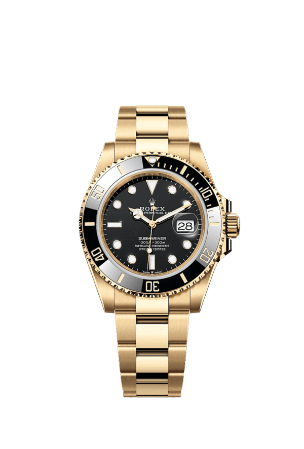 ROLEX SUBMARINER DATE (GOLD)-Master Style Watch – Premium Yellow Gold Look