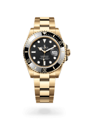 Rolex Submariner Date Oyster, 41 mm, yellow gold