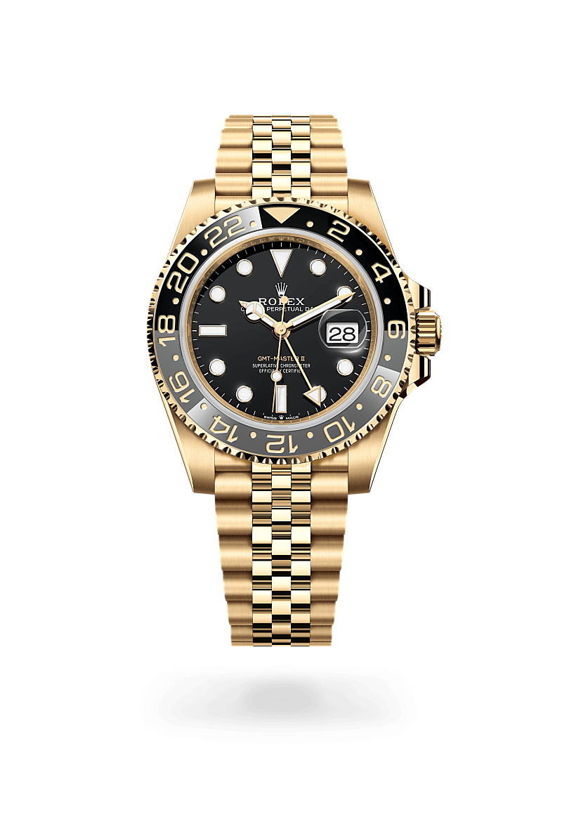 Rolex GMT-Master II Oyster, 40 mm, yellow gold