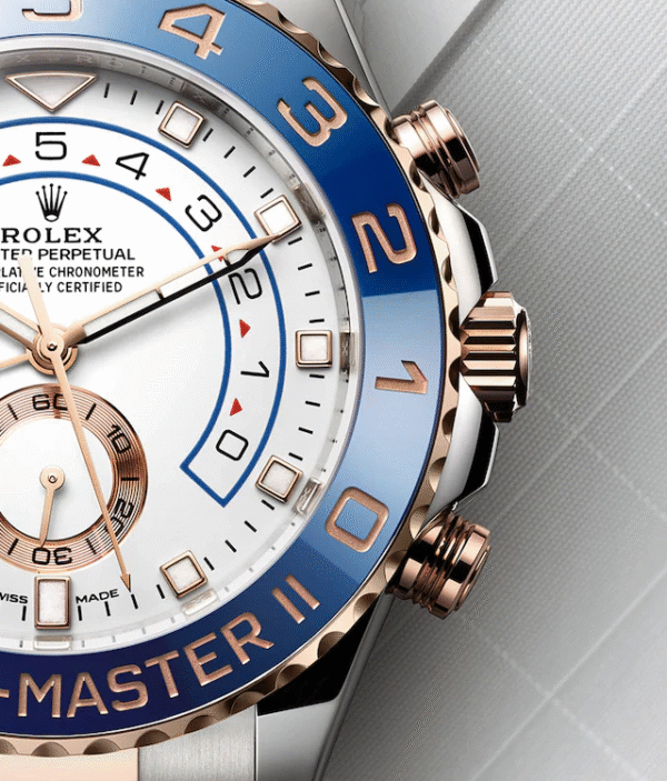 Rolex Yacht-Master II, Stainless Steel and 18k Everose Gold, 44mm - Image 9