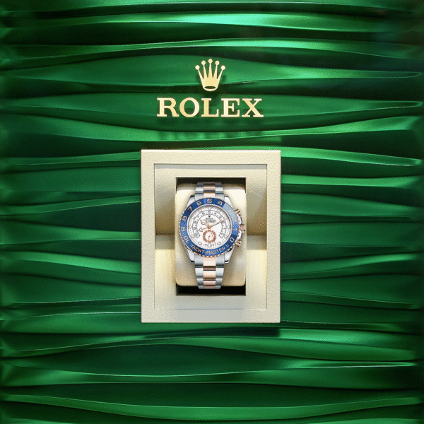 Rolex Yacht-Master II, Stainless Steel and 18k Everose Gold, 44mm - Image 15