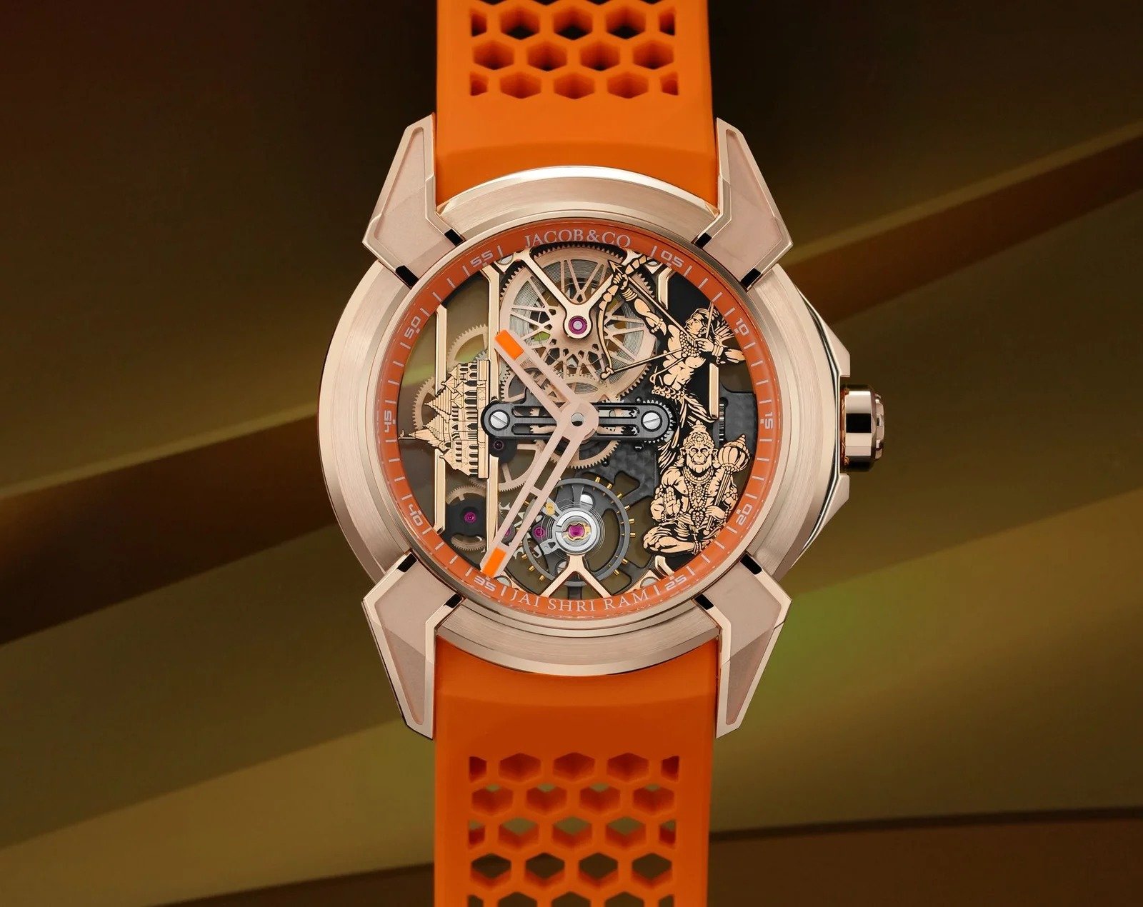 Jacob & Co – Ram Janmabhoomi Rose Gold Special Edition - Image 7
