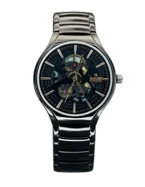 RADO TRUE ROUND AUTOMATIC OPEN HEART – FULL BLACK