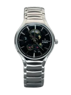 RADO TRUE ROUND AUTOMATIC OPEN HEART – SILVER BLACK